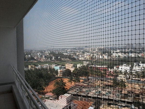 Keep Your Balcony Safe with Durable Safety Nets